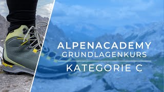 KATEGORIE C IM DETAIL - Der Allrounder für Hochtouren | Bergsteigen Grundlagenkurs