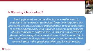 Cybersecurity Oversight: Insurance Standards & Boardroom Reasonableness