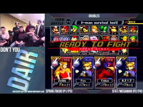 Don't You Dair II - SFAT+Megaman vs Spark+Dkuo, LS