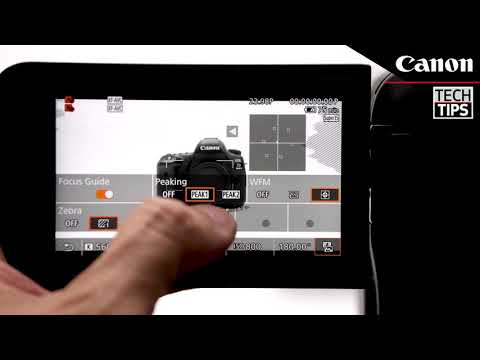 Canon Tech Tip: Direct Touch Control on the EOS C70