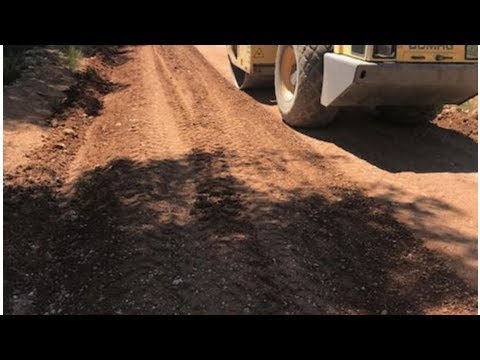 Solución rápida para caminos de tierra  sin polvo ni barro