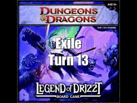 Legend of Drizzt Board Game - Adventure 1 [Turn 13]