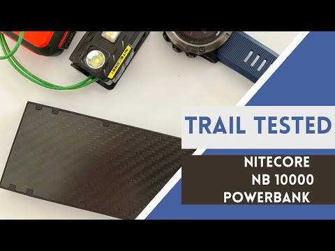Trail Tested: My experience with the NiteCore NB 10000 battery bank for backpacking