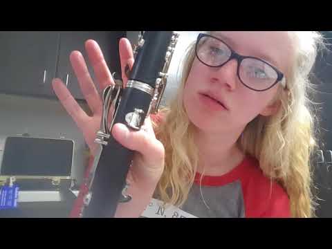 Clarinet Assembly, Holding, and forming Embouchure