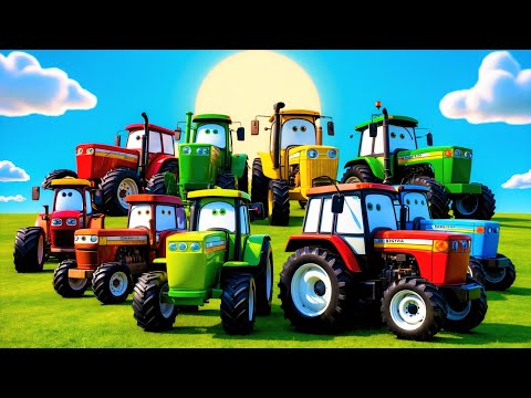 Trattore Allegro - Canzone Per Bambini