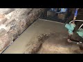 Waterproofing a Basement in Campton, New Hampshire.
