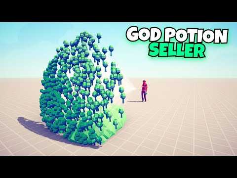GOD POTION SELLER VS EVERY UNITS - Totally Accurate Battle Simulator TABS