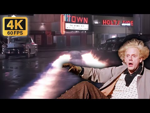 Back to the Future 1 Lightning Scene | movie 4k