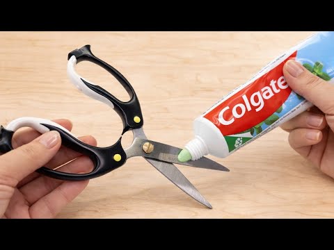 Kauft nicht gleich neue Scheren! So schärft ihr sie und sie sind sofort wieder scharf!