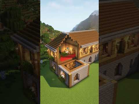 Minecraft Starter Mansion🏠 #minecraft