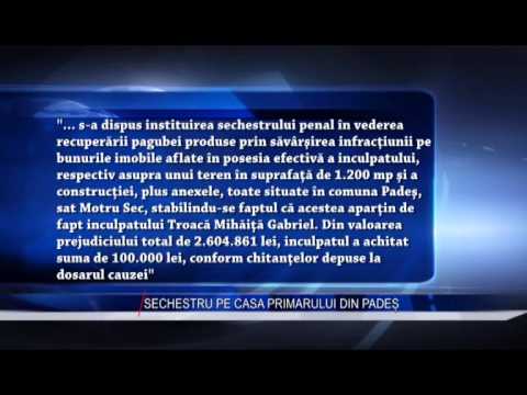 SECHESTRU PE CASA PRIMARULUI DIN PADES