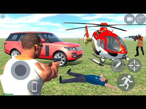 Huge Open City Helicopter Cars and Indian Motorbikes Drive Simulator - Android IOS Gameplay.