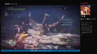 久しぶりのMHW配信 歴戦色々装飾品集め