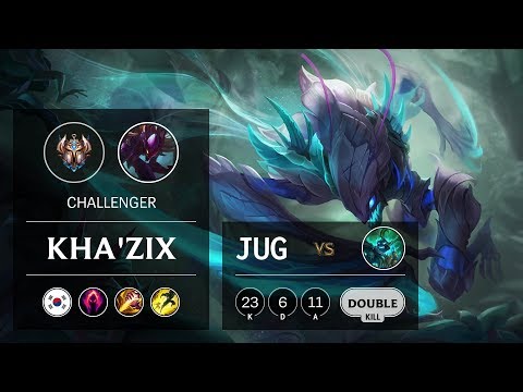 Kha'Zix Jungle vs Hecarim - KR Challenger Patch 9.23