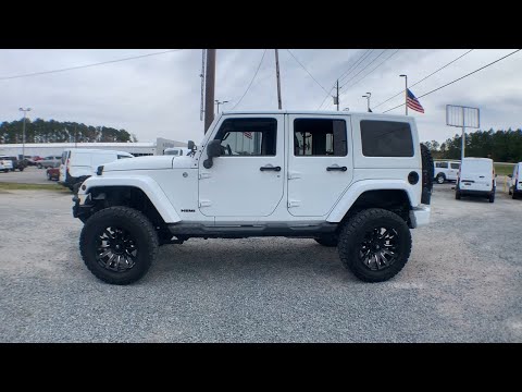 2011 Jeep Wrangler Unlimited Jacksonville, Swansboro, New Bern, Burgaw, Wilmington, NC P8113