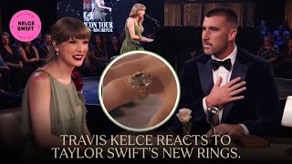 Travis Kelce’s UNBELIEVABLE Reaction to Taylor Swift Flashes in Full Display her Wedding Ring
