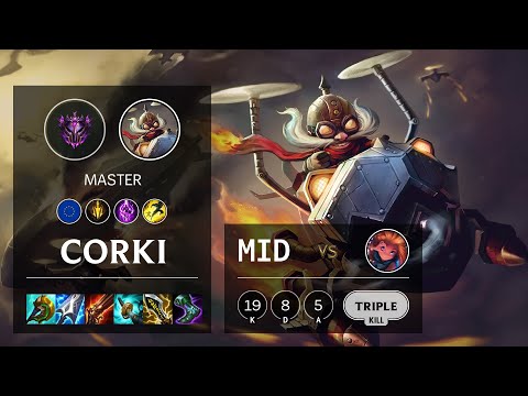 Corki Mid vs Zoe - EUW Master Patch 11.14