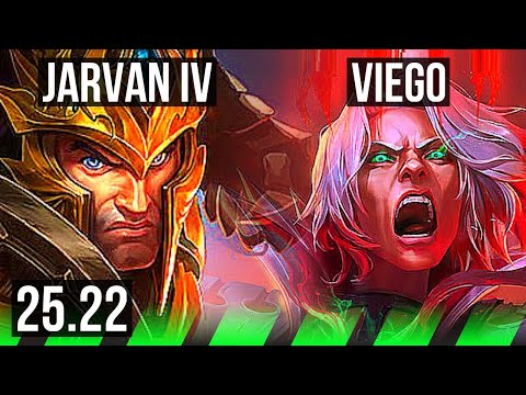 JARVAN IV vs VIEGO (JGL) | 9/3/23, Dominating | KR Grandmaster | 25.22