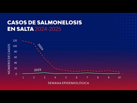 Disminuyeron en un 96,7% los casos de salmonelosis en Salta