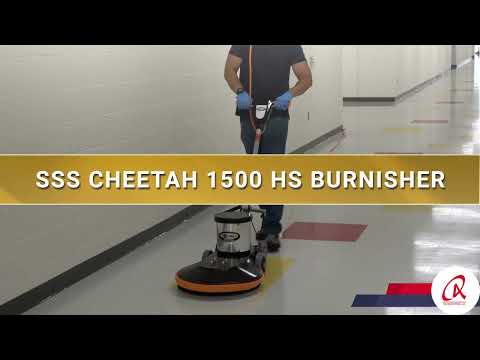 High Speed Floor Burnisher Kansas City by Q4 Industries - SSS Cheetah 1500 HS Burnishers