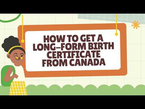 The Ontario Long Form Birth Certificate Application Process