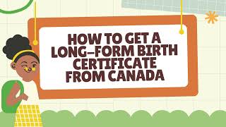 How to Get Your Birth Certificate from Canada: A Complete Guide