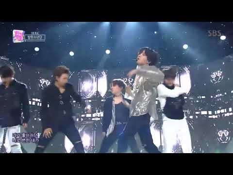 180603 @ INKIGAYO Namjoon 'accidently' unbuttoned Jungkook's Shirt 😂