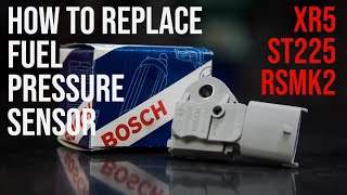 Fuel Rail Pressure Sensor Replacement Ford Focus ST RS XR5 Turbo how to guide P0088 P0193