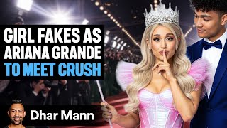 Download lagu Girl Fakes As ARIANA GRANDE To Meet Crush | Dhar Mann Studios mp3