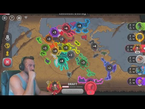 Round 3 of the Risk Legends Tournament - Zombies in Greece