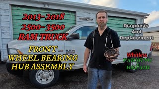 2013-18 Ram 2500-3500 Wheel Bearing Replacement