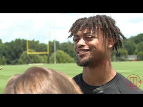 Falcons' A.J. Terrell speaks as training camp is underway | First day of practice