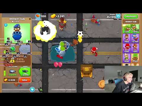 XQC PLAYS BLOONS TD6!