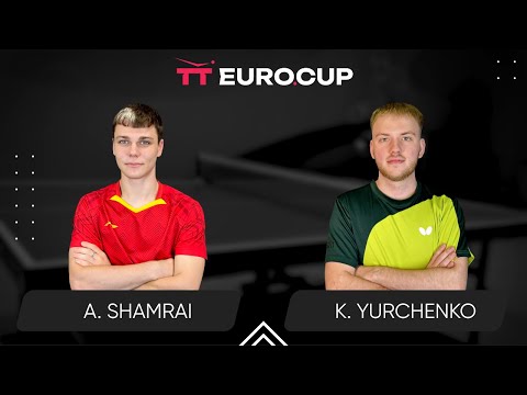 12:15 Andrii Shamrai - Kiril Yurchenko 12.01.2025 TT Euro.Cup Ukraine Elite.TABLE 3
