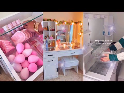 Satisfying Vanity Restock | 11 minutes of Cleantok Beauty ASMR ✨