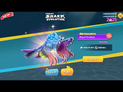 HUNGRY SHARK - GOT 80% EAT HUNGRY SHARK ABYSSHARK AND BIG ABYSSAURUS REX - Hungry Shark Evolution