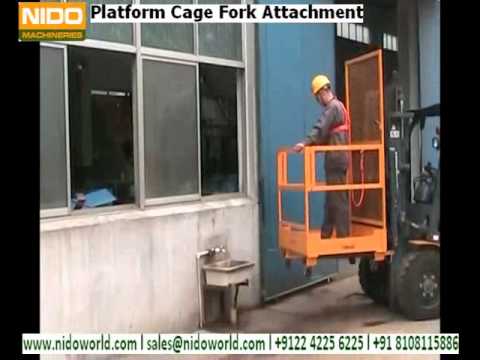 NIDO CAGE FORK ATTACHMENT :- ND-FA-AWP SERIES