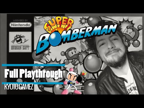 SUPER BOMBERMAN - KYOTO GAMEZ (FULL PLAYTHROUGH)