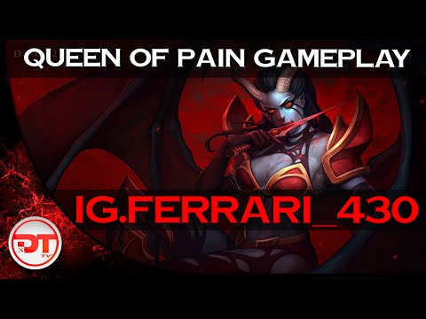 IG.Ferrari_430 Queen of Pain Gameplay Dota 2
