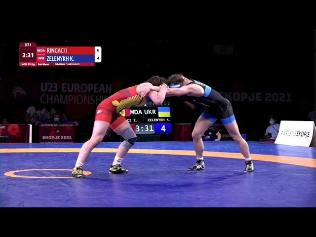 1510 | 371 | U23 WW 65kg | Final 1-2 | RINGACI Irina (MDA) | ZELENYKH Kateryna (UKR)