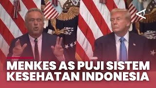 Download lagu In front of Trump, the US Health Minister praised the progress of Indonesia's health system. mp3