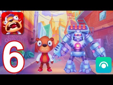 Despicable Bear - Gameplay Walkthrough Part 6 - Nano Weapons (iOS)