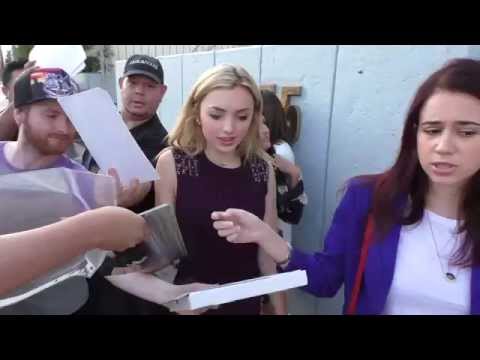 Peyton List at the She's Funny That Way Premiere at Harmony Gold in West Hollywood