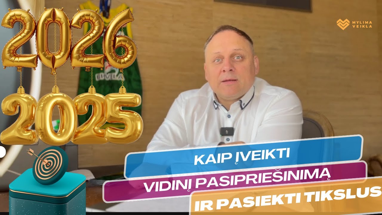 Kaip įveikti vidinį pasipriešinimą ir pasiekti savo tikslus?
