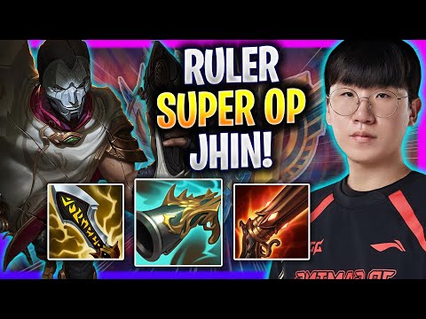 RULER IS SUPER OP WITH JHIN ADC! - JDG Ruler Plays Jhin ADC vs Draven! | Season 2024