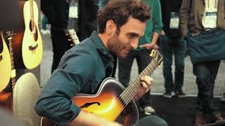 Julian Lage at the Collings Booth NAMM 2019