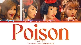 Download lagu Secret (시크릿) 'Poison' (Color Coded Lyrics Han|Rom|Eng) mp3