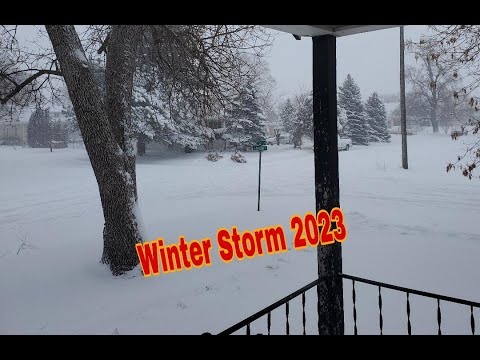 Snow Storm January 18 2023 North Platte Nebraska