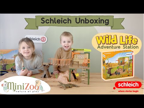Schleich Wild Life Adventure Station Unboxing