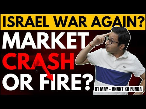 Market crash or fire? | Israel war again? | Nifty expiry setup | 1/5/2024 |